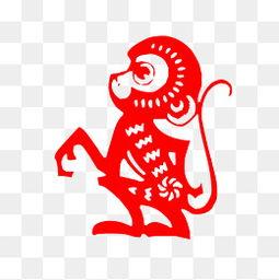 猴子剪纸图片大全,传承与创新的风采展示