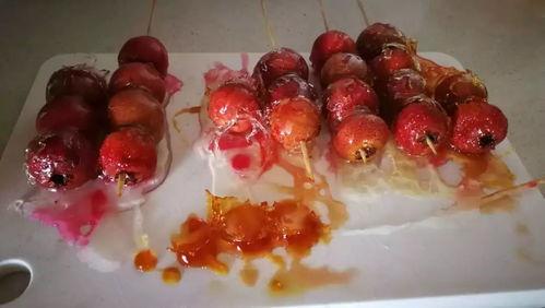 冰糖葫芦的视频,甜蜜诱惑，传统美食新体验