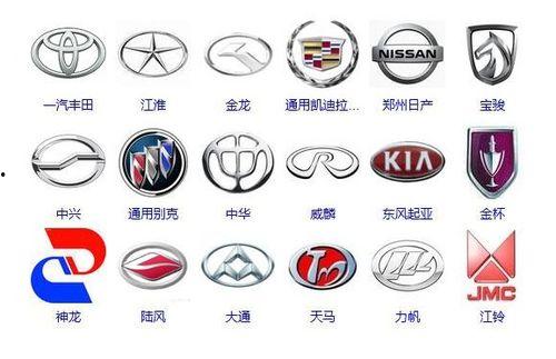 国产汔车标志大全图片,领略中国汽车工业风采