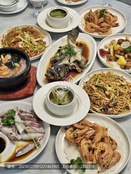 海鲜大餐图片,视觉与味蕾的双重享受