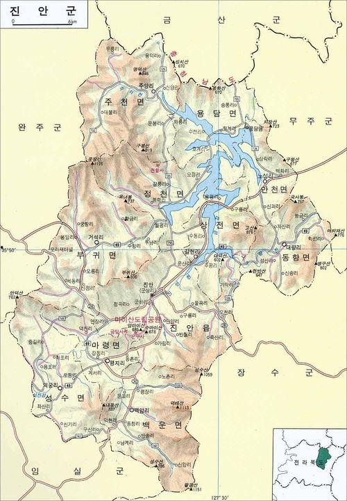 韩国镇安郡,历史与现代交融的美丽画卷